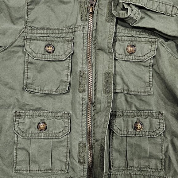 Carter’s Green Utility Hooded Jacket | 24 Months - Picture 4 of 8